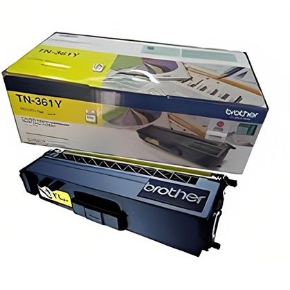 Brother TN-340Y Color Laser Toner Cartridge Yellow کارتریج زرد لیزری برادر
