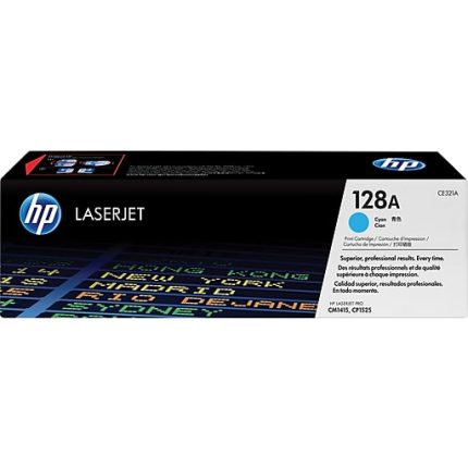 کارتریج رنگی اچ پی رنگ آبی HP 128AHP 128A Cyan Laserjet Cartridge