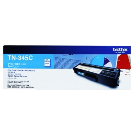 Brother TN-345 Cyan Laser Toner Cartridgeابی