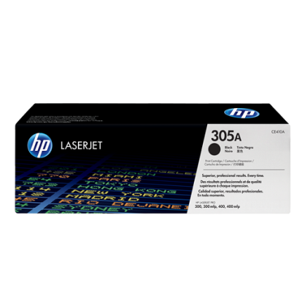 کارتریج رنگی اچ پی رنگ مشکی HP 305AHP 305A Black Laserjet Color Cartridge